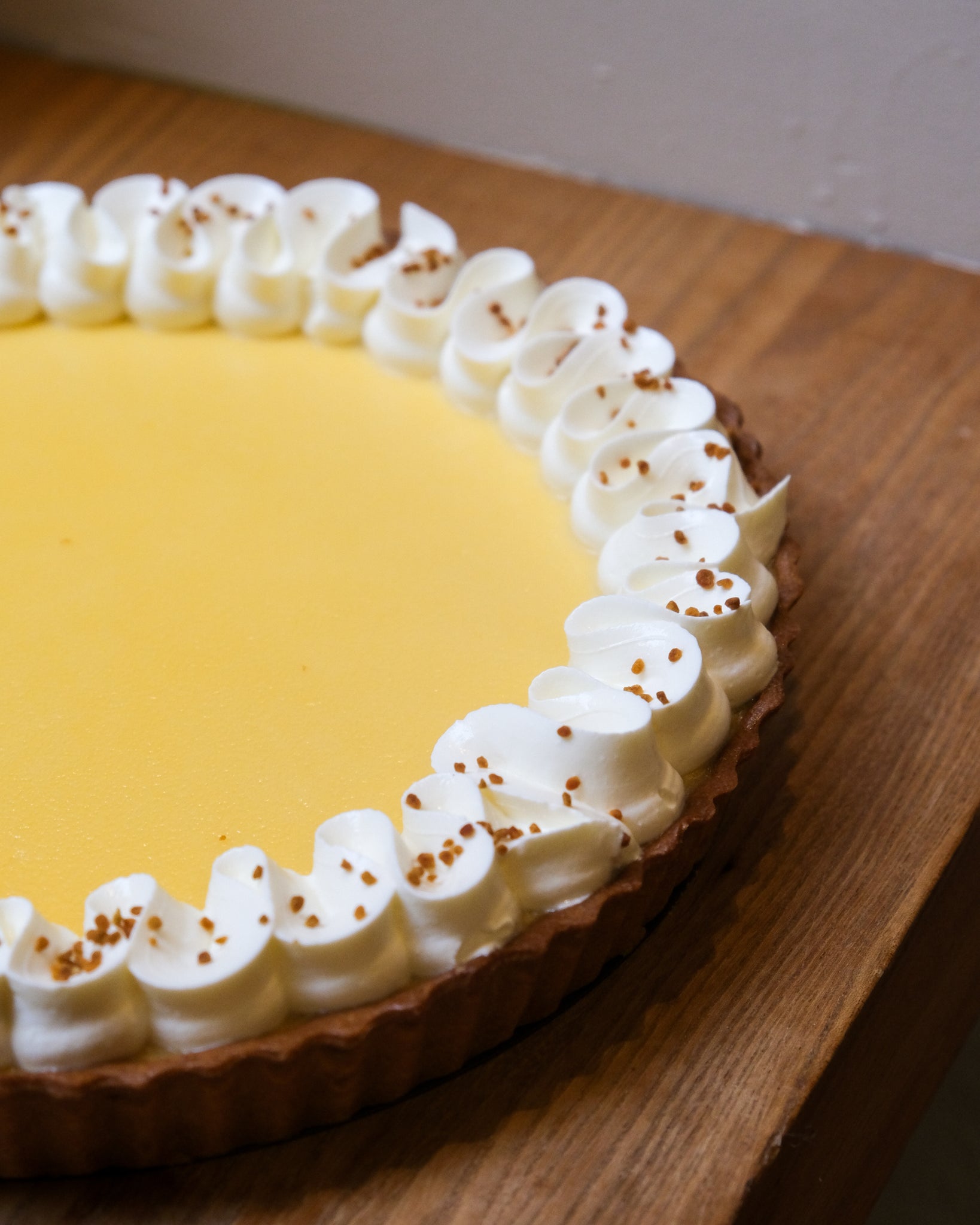 Salted Honey Custard Tart